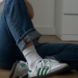 ADIDAS ORIGINALS SAMBA WHITE GREEN